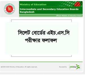 HSC Result 2022 Sylhet Board